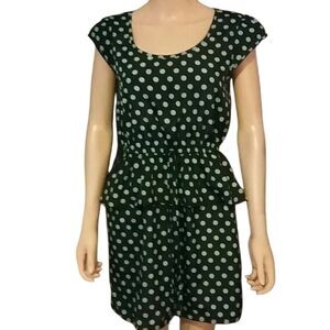 Bebop Black & teal dress M